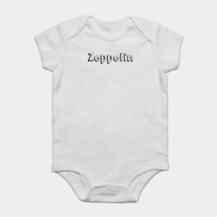 Zeppelin // Typography Design Baby Bodysuit